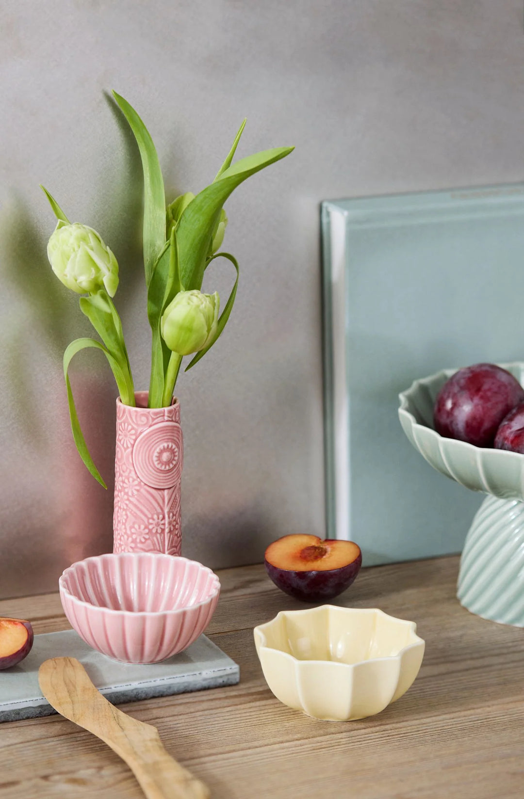 Dottir Samsurium 2x Mini Bowls (Mimosa & Blush)