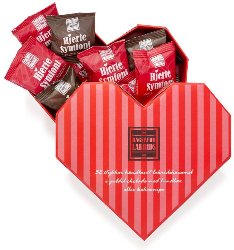 Bagsværd Lakrids hjarta eskja