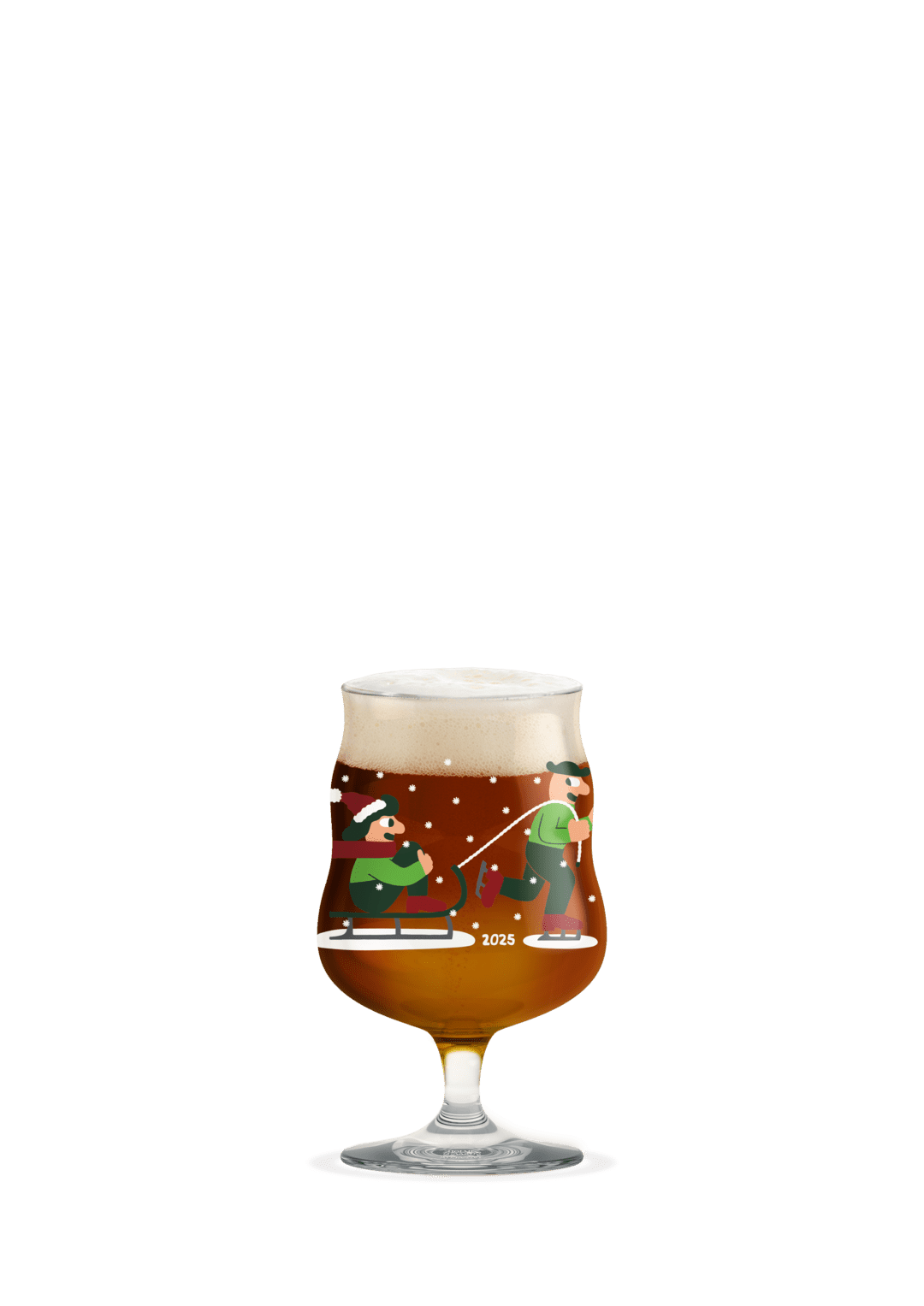 Homlmegaard X Mikkeller jólaglas 2025