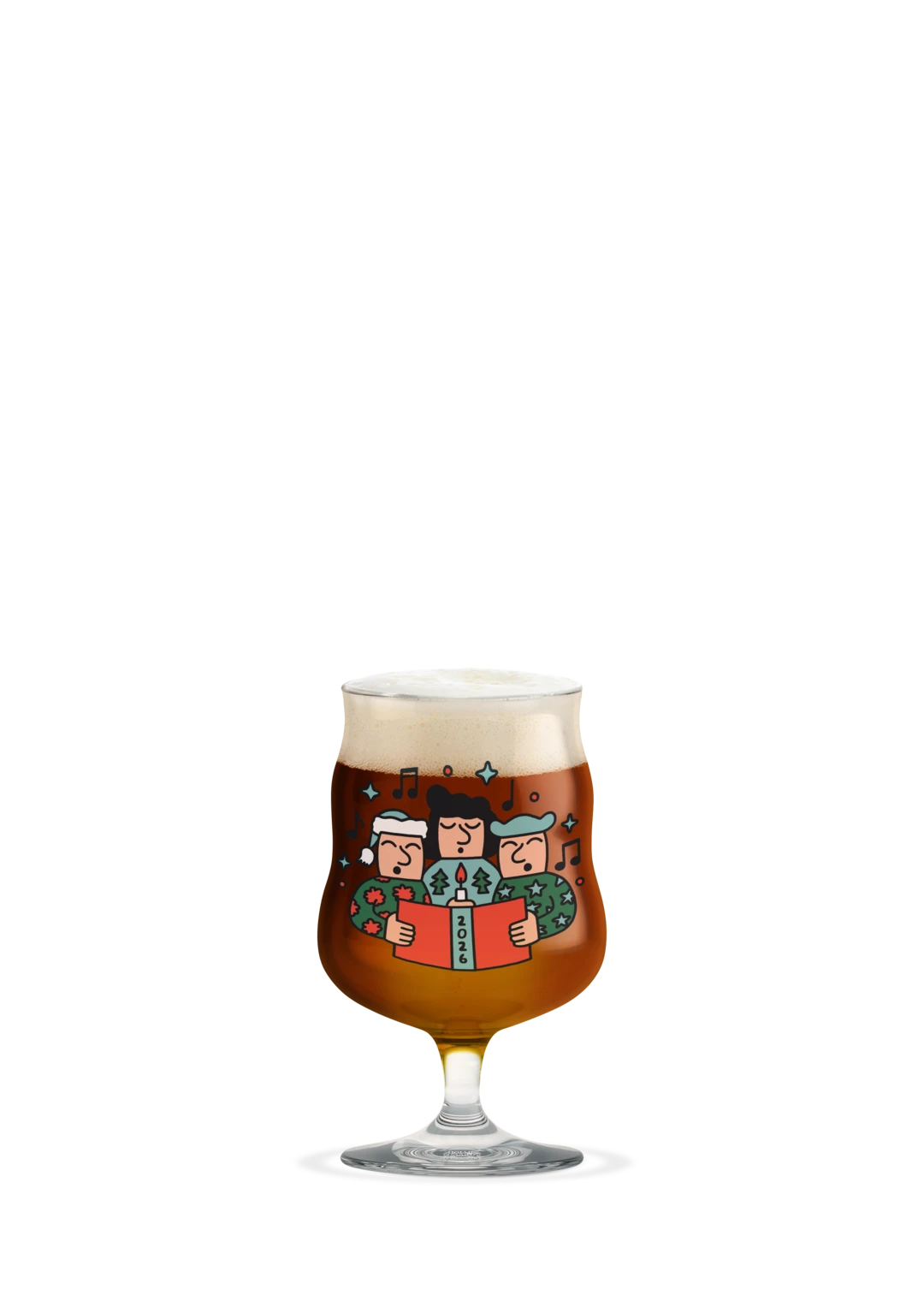 Holmegaard x Mikkeller jólaglas 2026