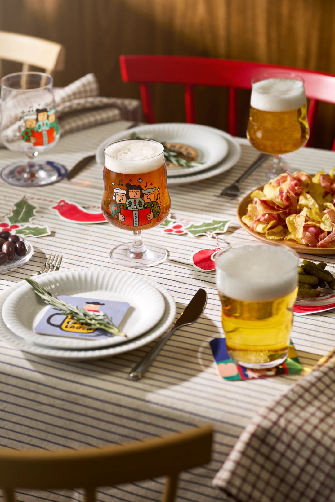 Holmegaard x Mikkeller jólaglas 2026