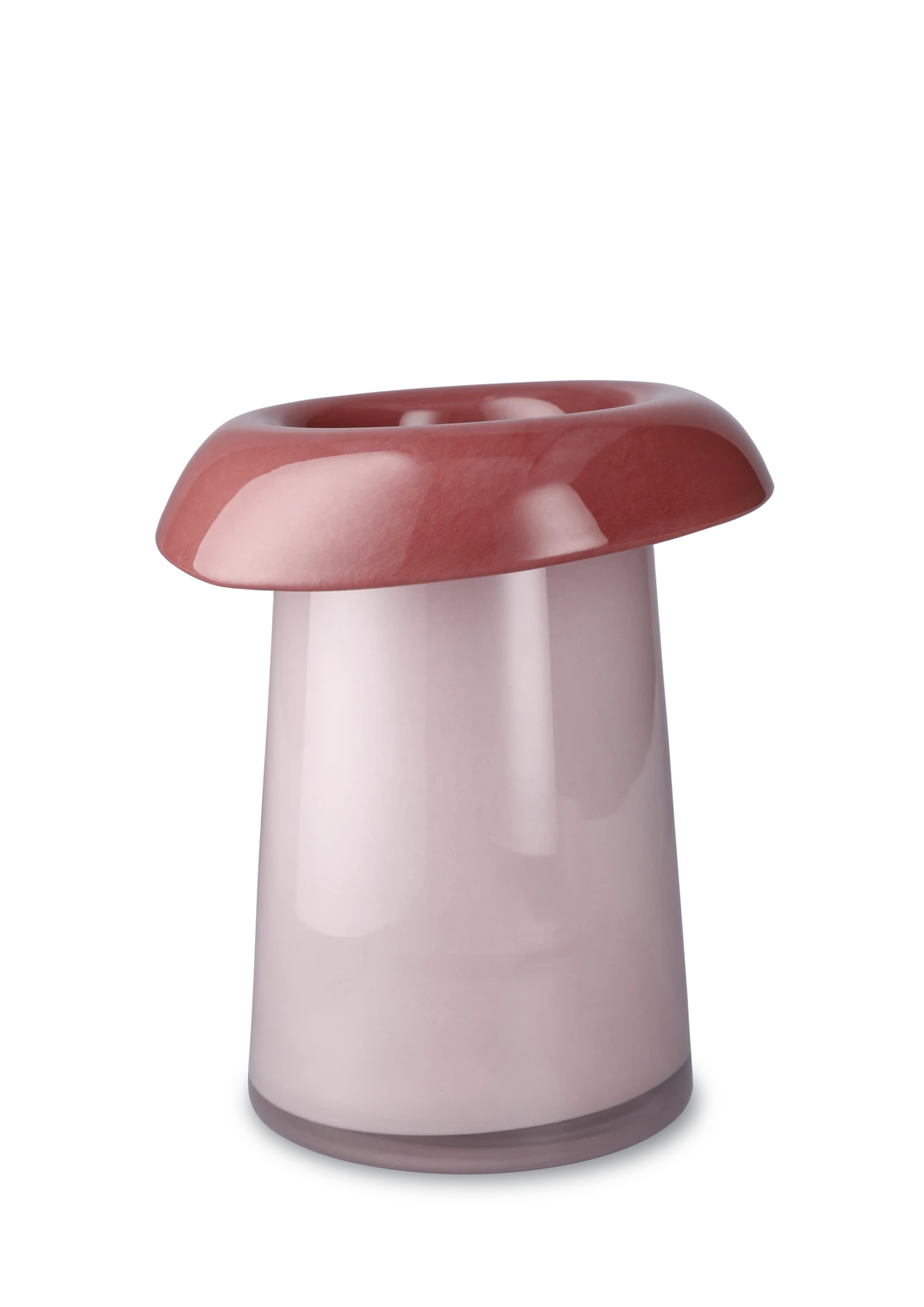 Holmegaard Soma vasi rosa/terrracotta 22,5cm