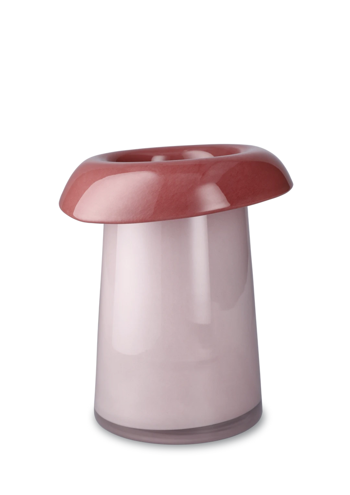 Holmegaard Soma vasi rosa/terrracotta 22,5cm