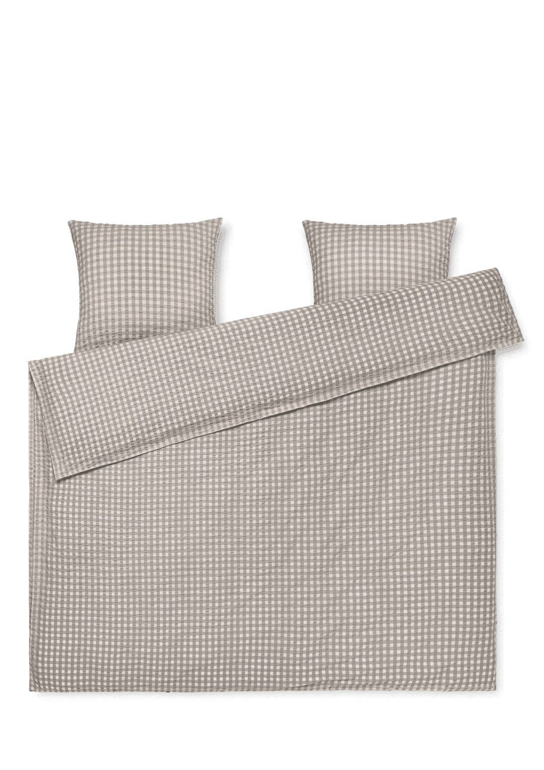 Juna Bæk & Bølge Seingjarklæði 200x220 grå/birk