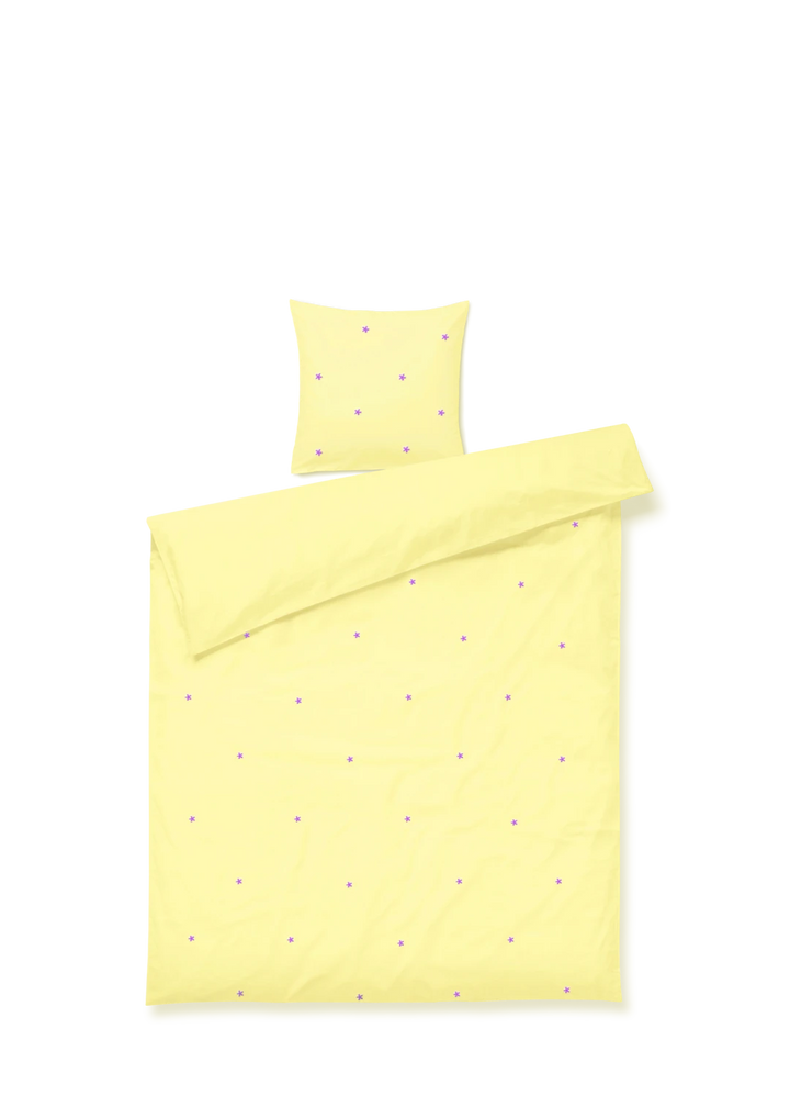 Juna Daisy seingjarsett gult 140x220cm