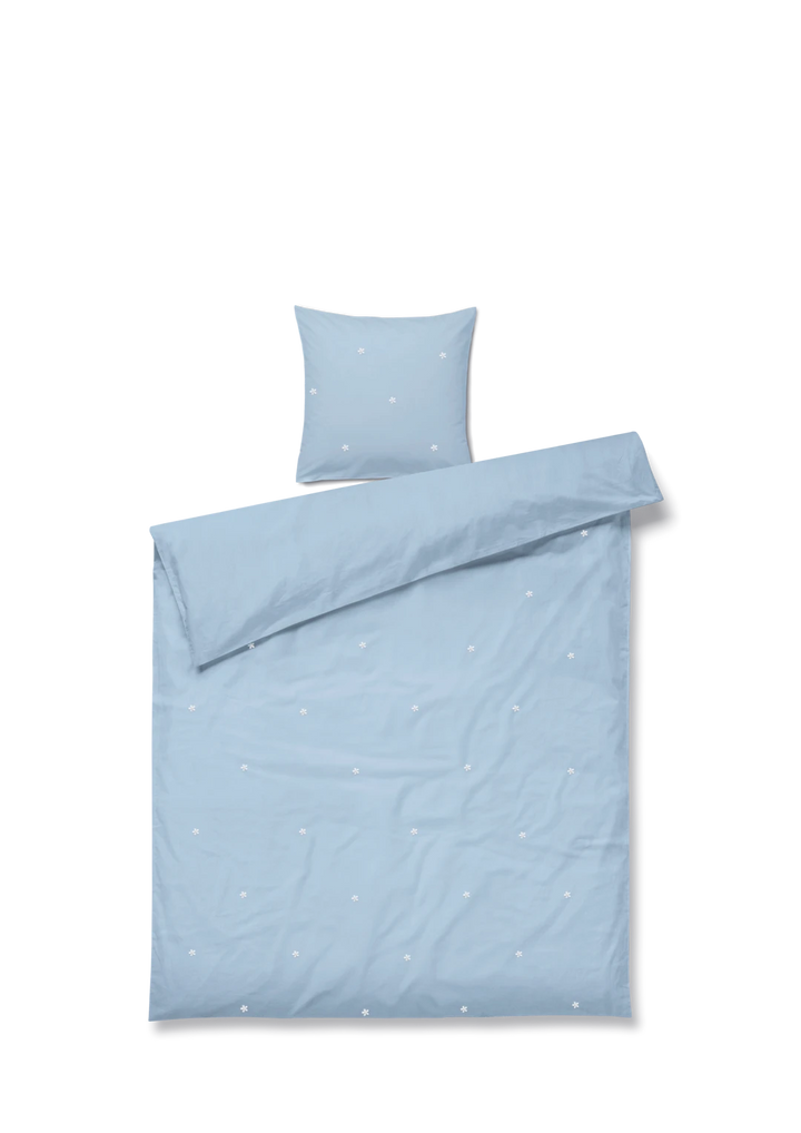 Juna Daisy Seingjarklæðir 140x200 ljósa blá