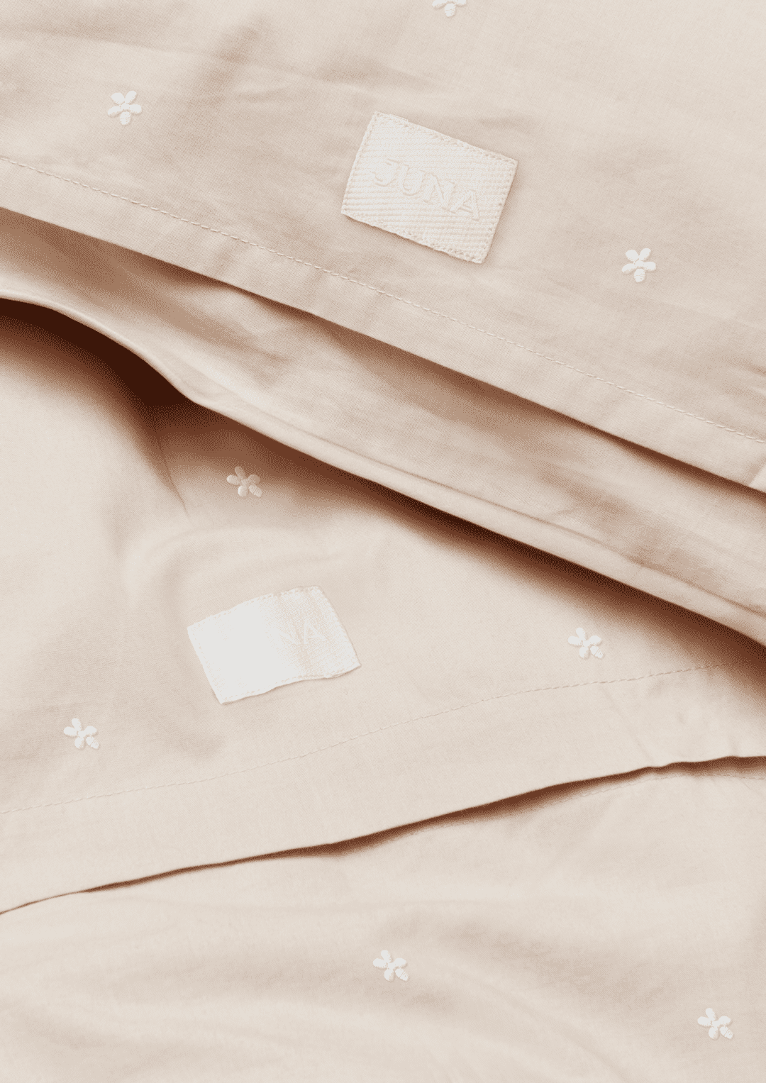 Juna Daisy baby seingjarsett sand 70x100cm