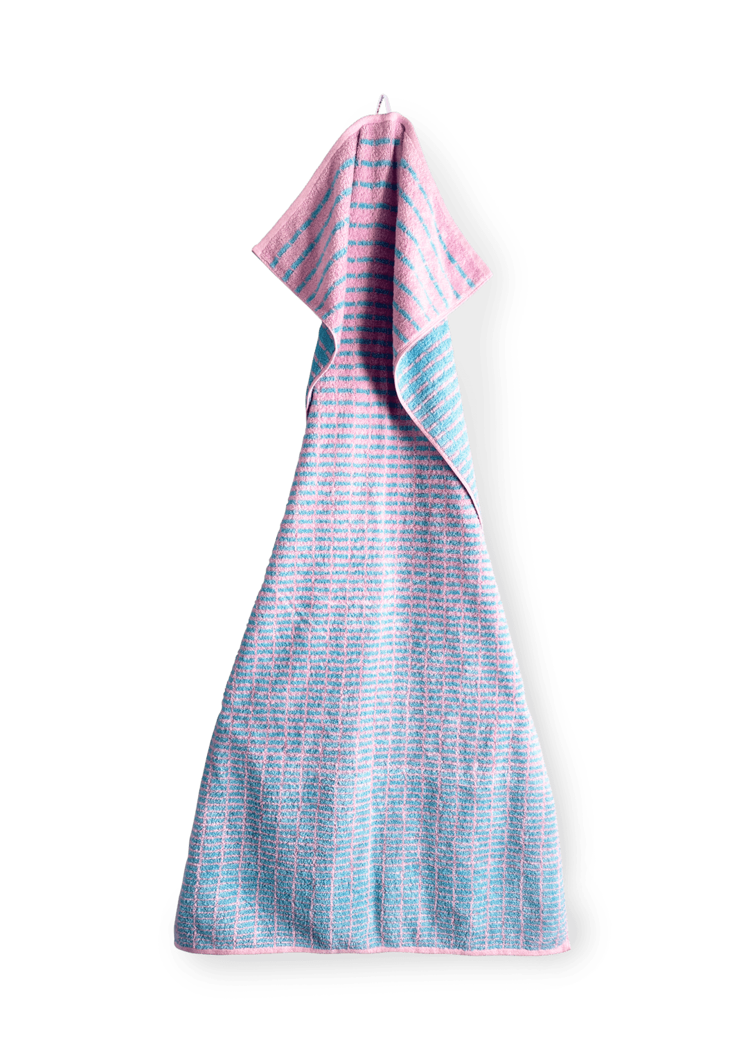 Juna Nuance handklæði 50x100cm pink/blátt