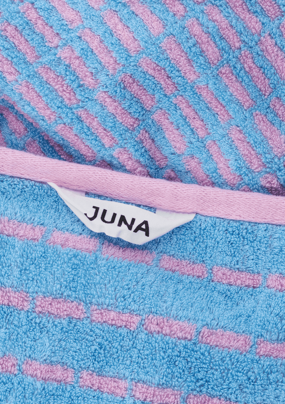 Juna Nuance handklæði 50x100cm pink/blátt