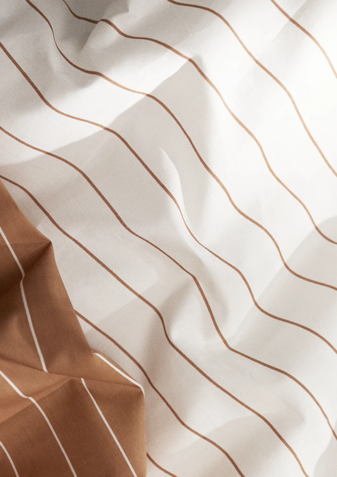 Juna seingjarklæðir 140x200cm off white/karamel