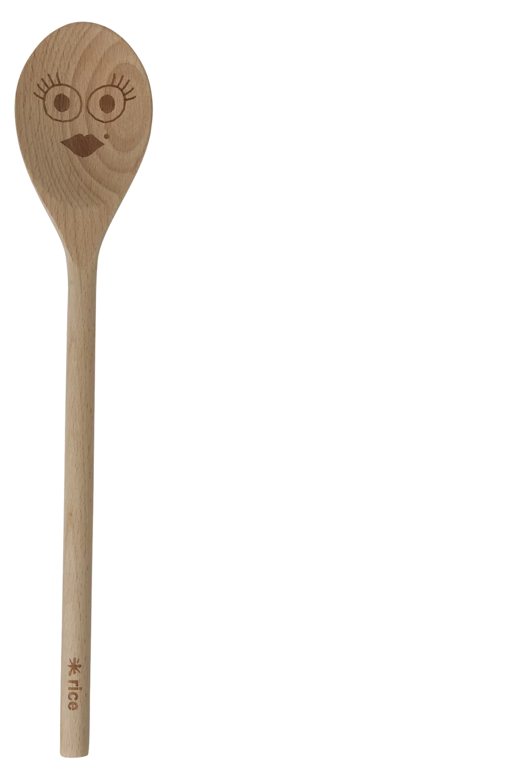 Rice Wooden Cooking Spoon Pink