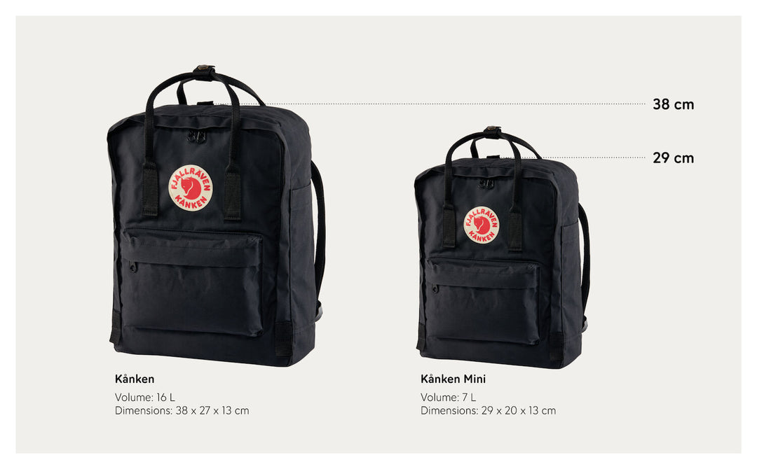 Fjallraven Kånken ryggsekkur ox red