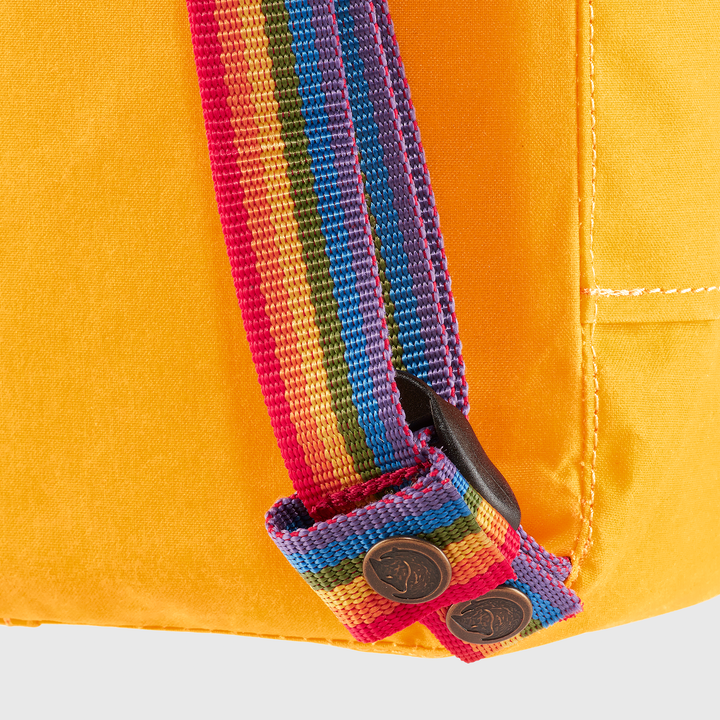 Fjallraven Kånken Mini ryggsekkur rainbow yellow