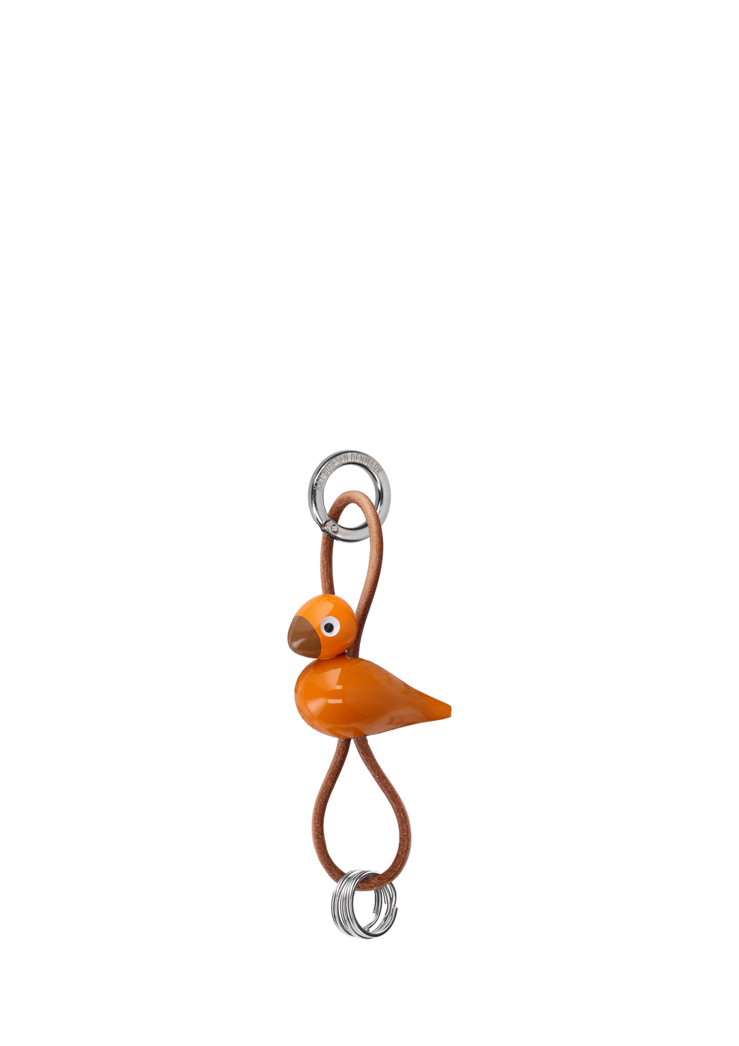Kay Bojesen lyklaringur orange fuglur
