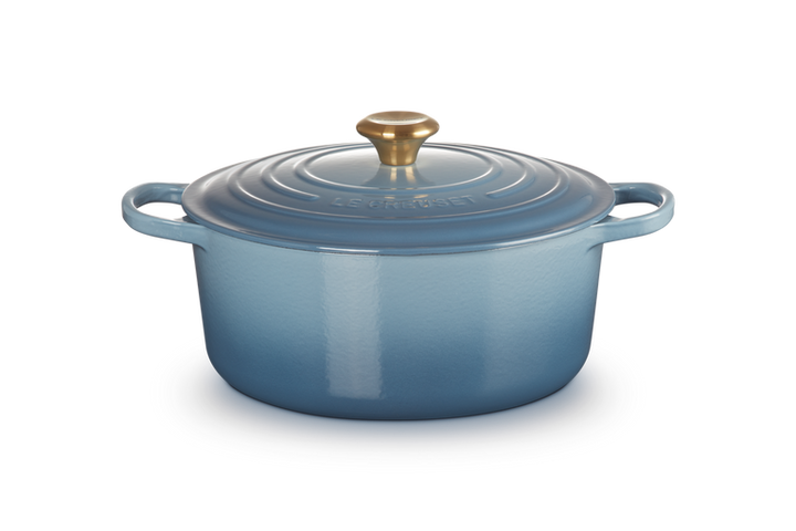 Le Creuset grýta stoypijarn 6,7L/28cm chambray