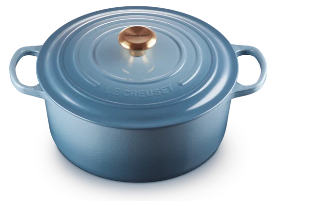 Le Creuset grýta stoypijarn 6,7L/28cm chambray