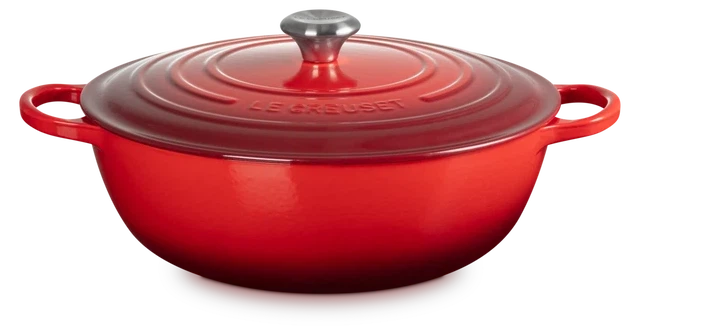 Le Creuset grýta stoypijarn 7L/32cm cerise