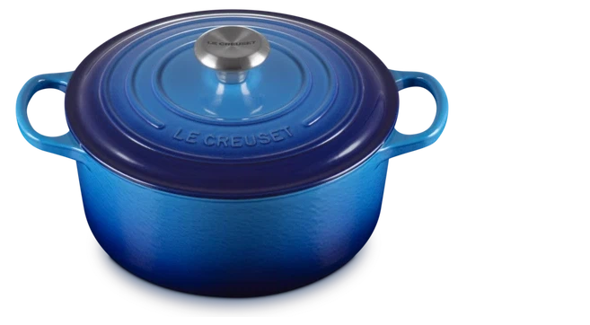 Le Creuset grýta stoypijarn 4,2L/24cm Azure