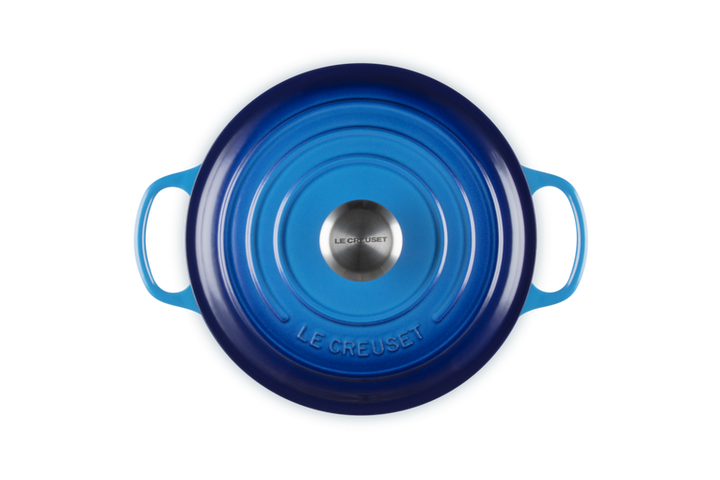 Le Creuset grýta stoypijarn 4,2L/24cm Azure