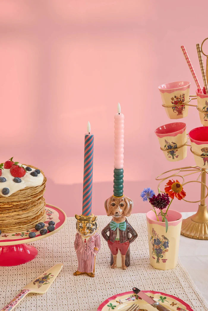 Rice ljósastaki tigari 15cm