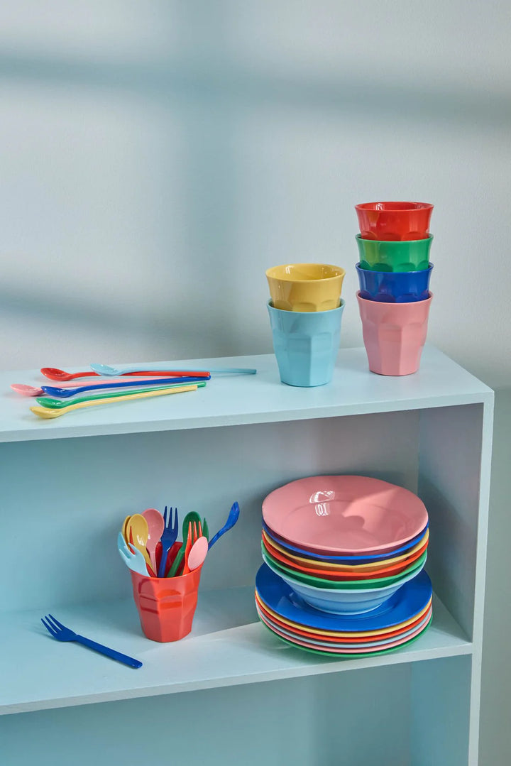 Rice Melamine Tea Spoon 6stk