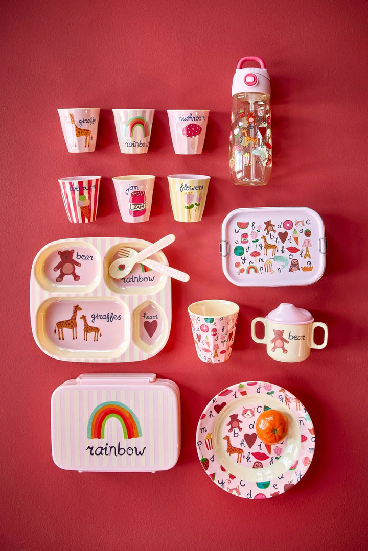 Rice Stál Matkassi Abc pink Lítil