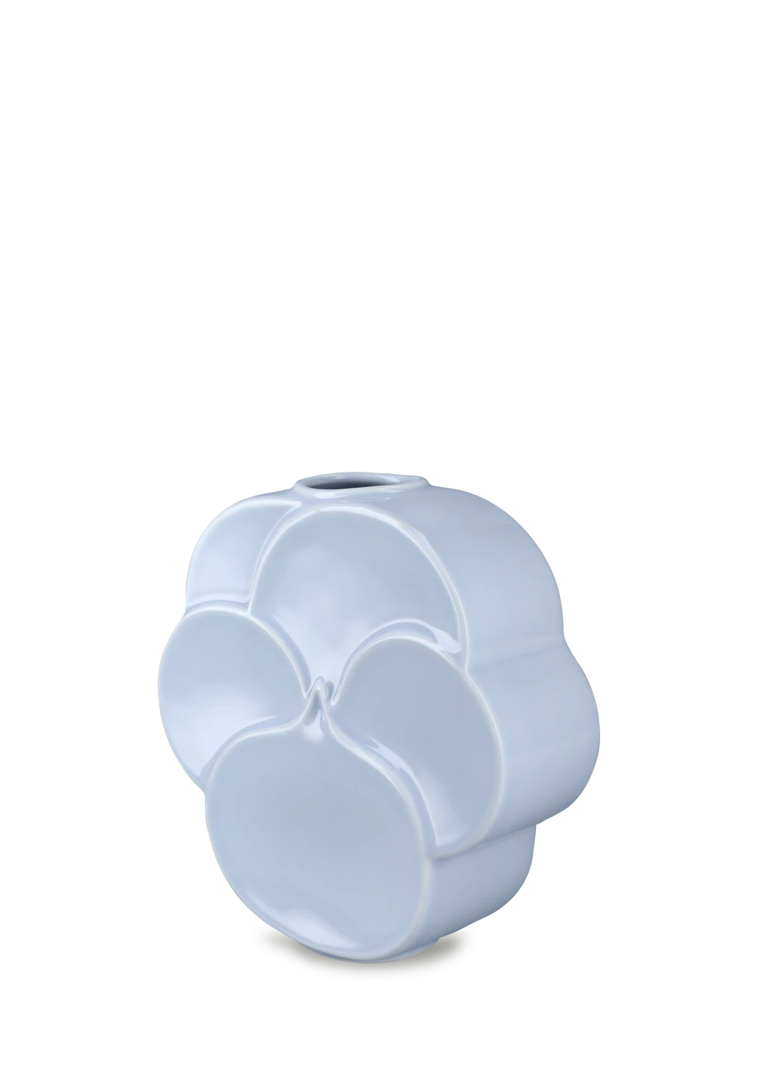 Lyngby Porcelæn pansy vasi H17 cm