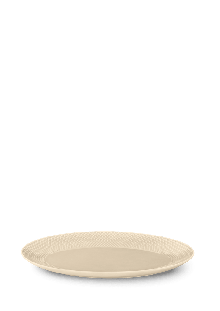 Lyngby Rhombe Earth fat 35x26,5cm marble