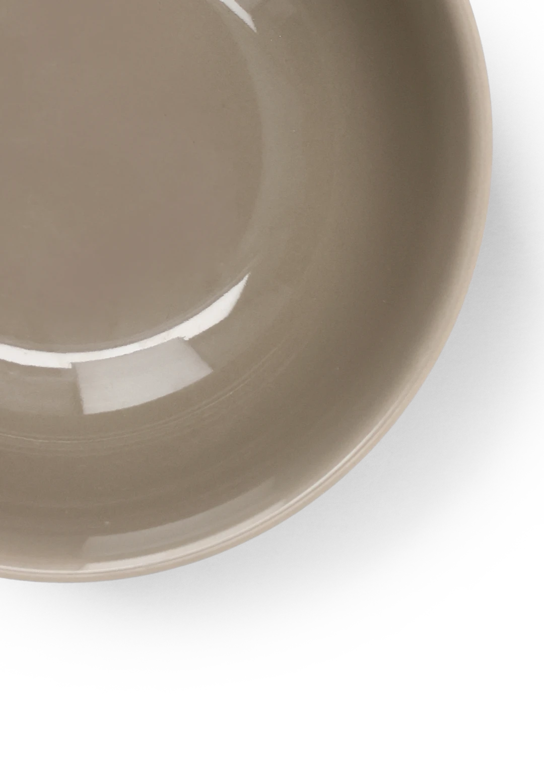 Lyngby Porcelæn Rhombe skál 13cm clay