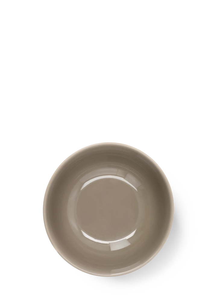 Lyngby Porcelæn Rhombe skál 13cm clay