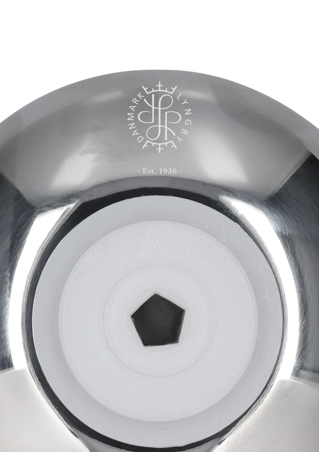 Lyngby Porcelæn salt og pipar kvørn sett svart/hvítt