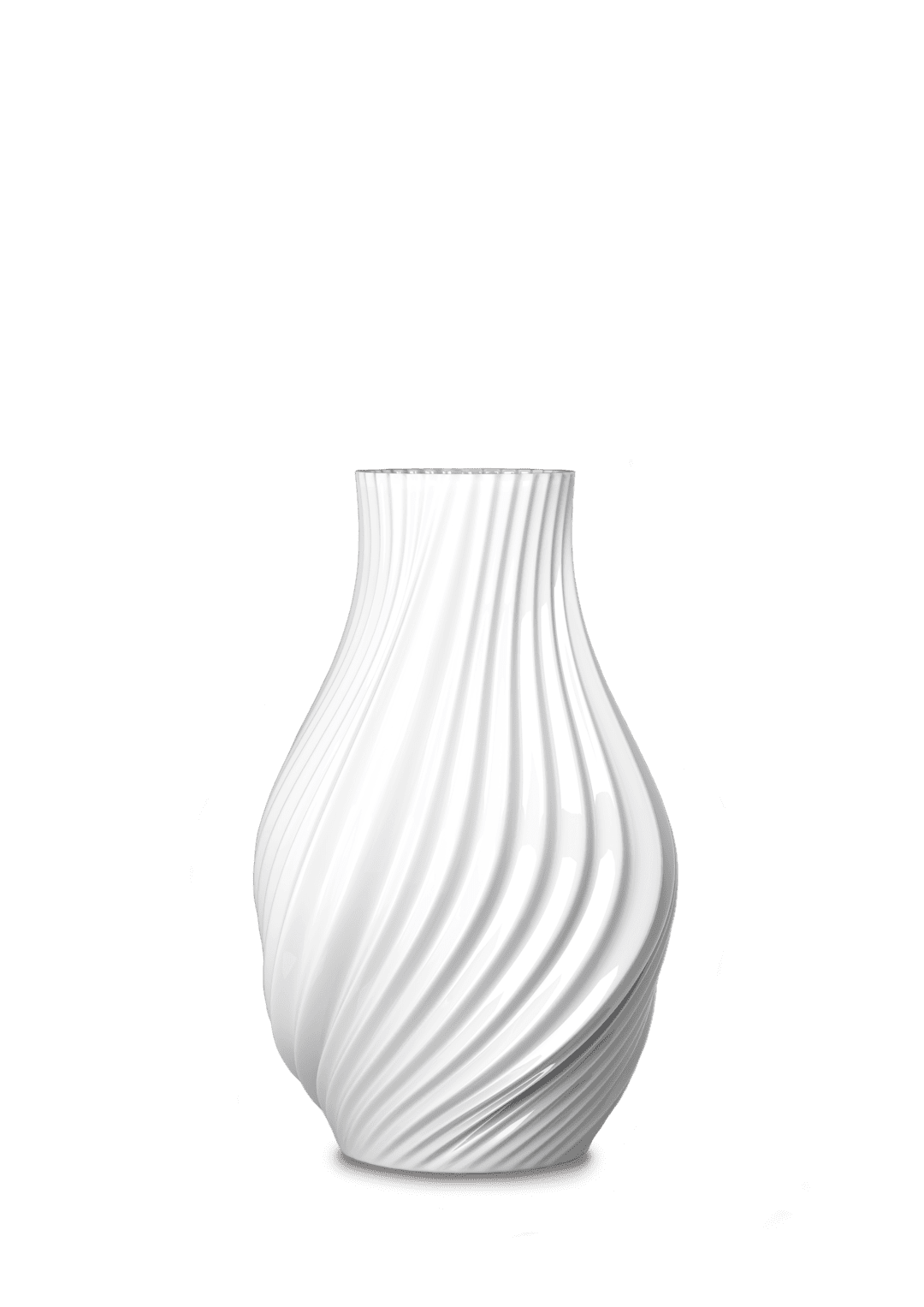 Lyngby Porcelæn twist vasi 18cm