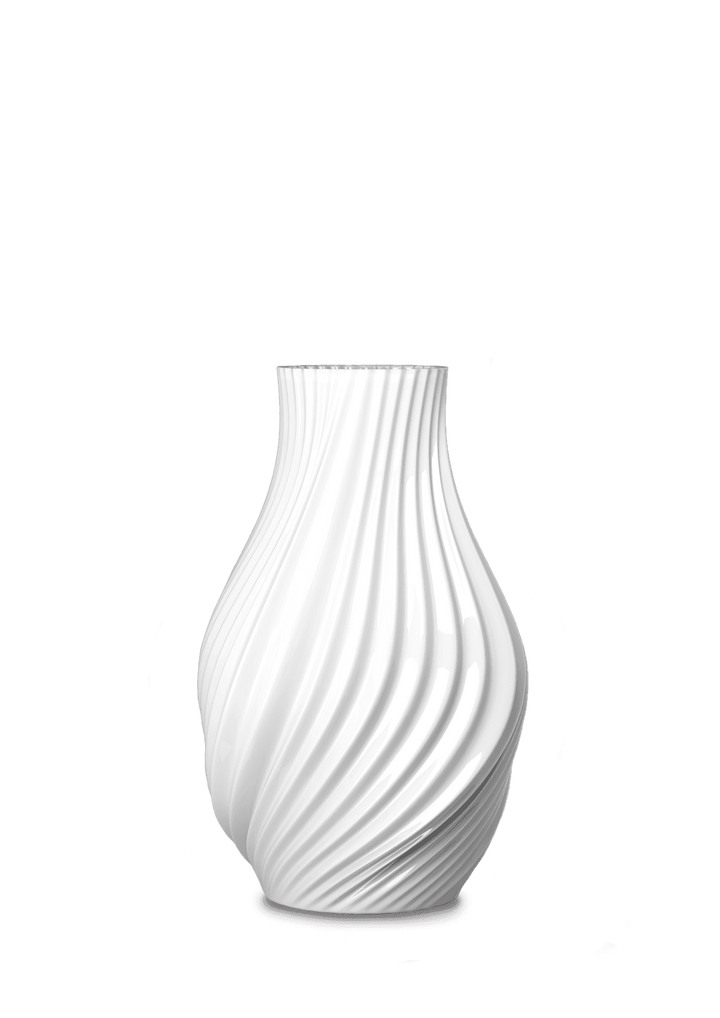 Lyngby Porcelæn twist vasi 18cm