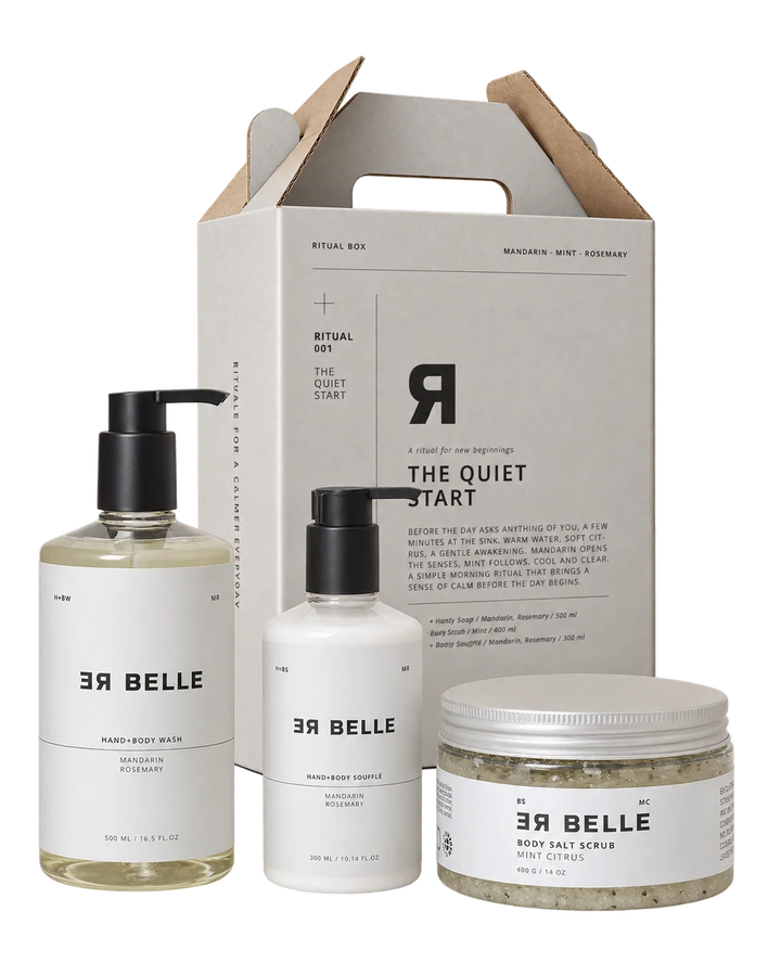 Rebelle The Quiet Start Hand + Body Soap/Scrub/Soufflé (500/250/300 ml)