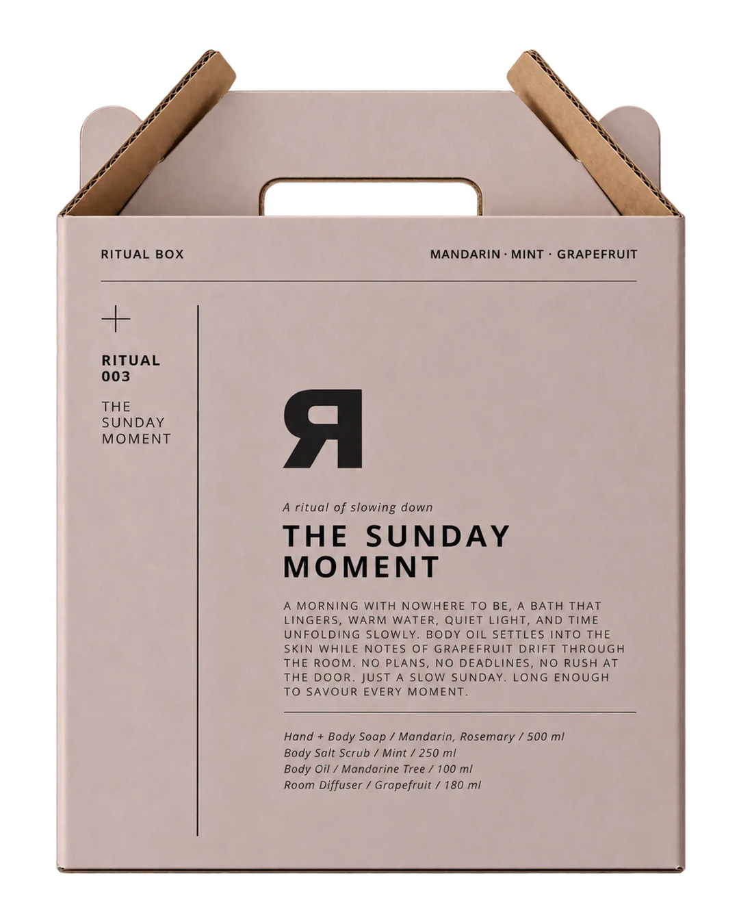 Rebelle The Sunday Moment Hand + Body Soap/Scrub/Soufflé (500/250/300 ml)