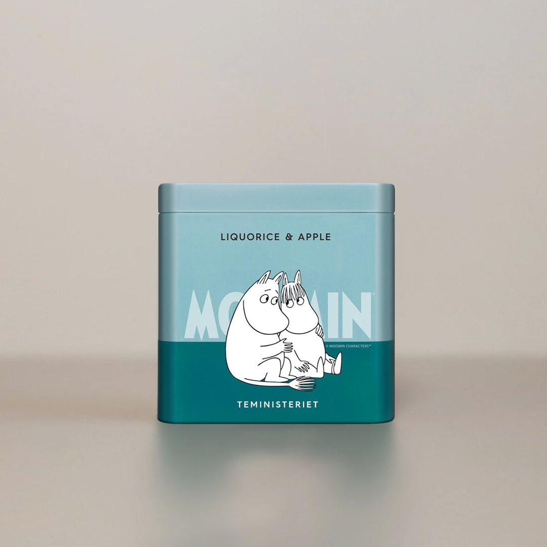 Mumi liquorice og apple thé í dós