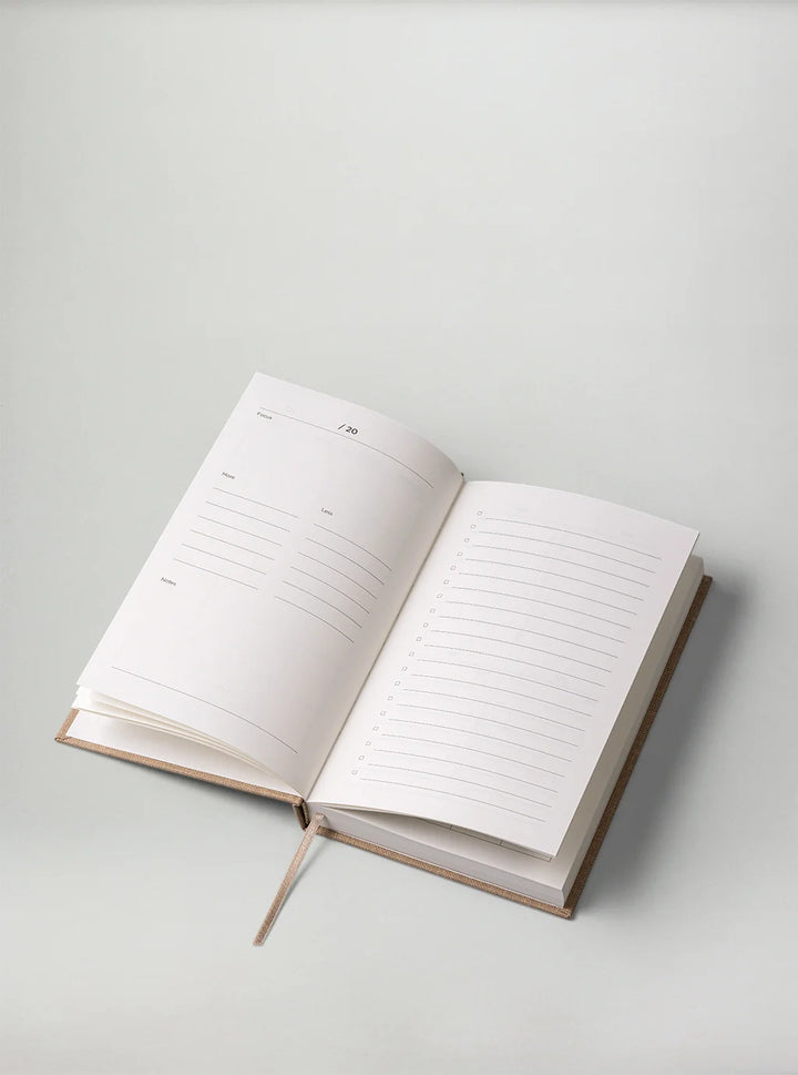 New Mags yearly planner sand