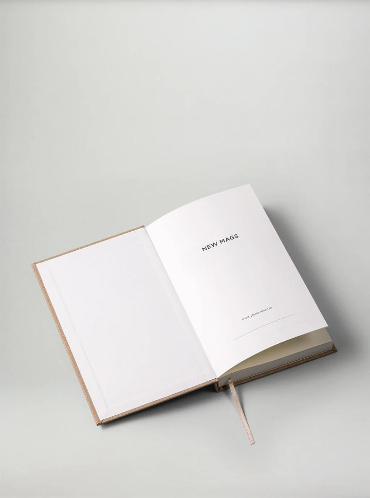 New Mags yearly planner sand
