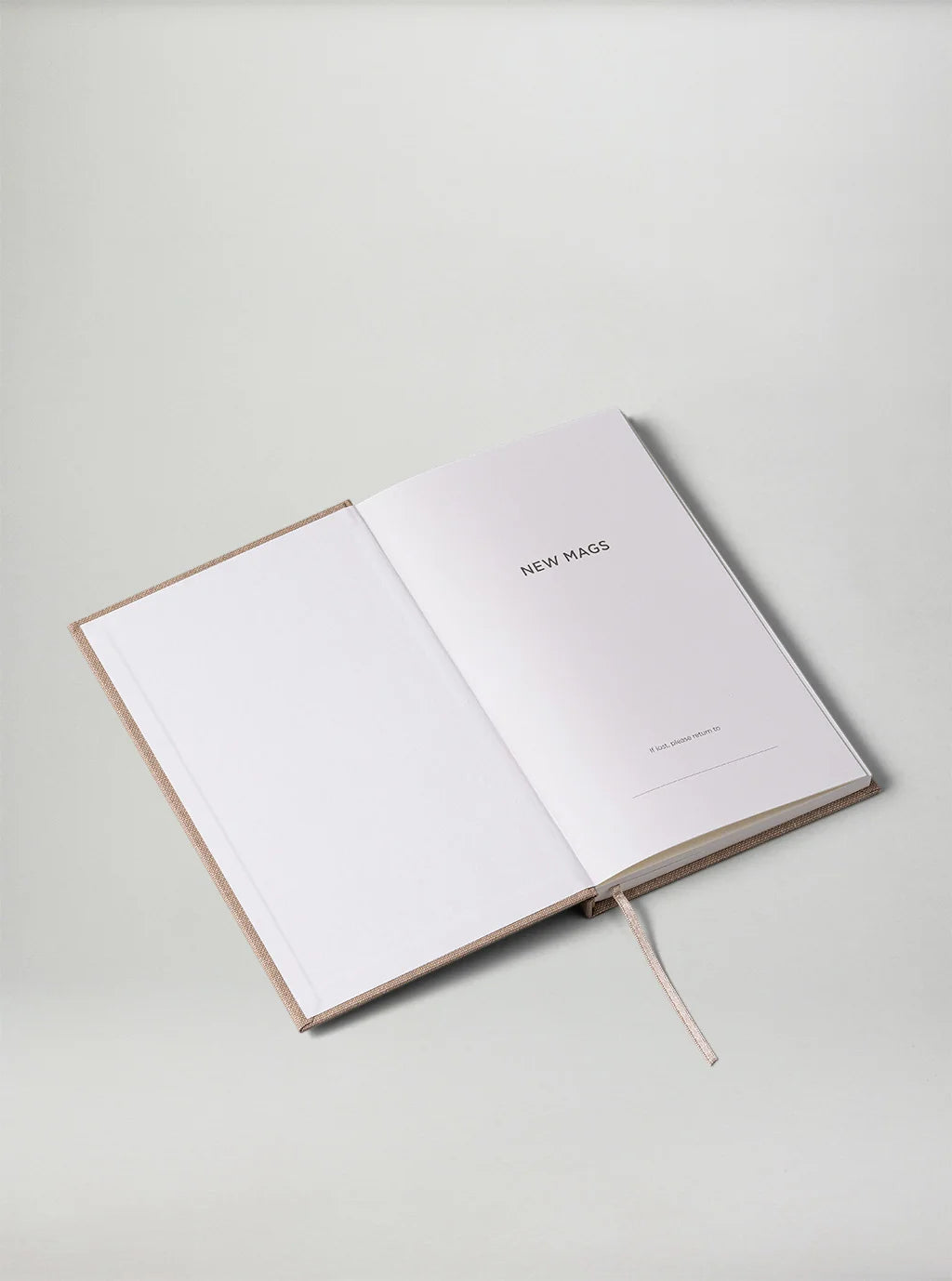 New Mags notes bók sand