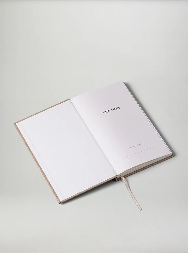New Mags notes bók sand