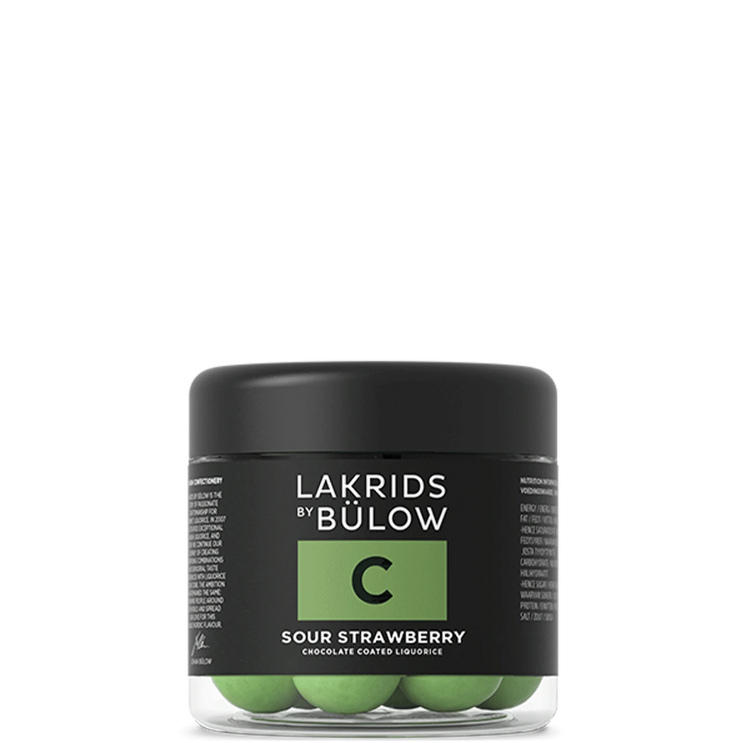 Lakrids By Bulow Small C - Sour strawberry 115g