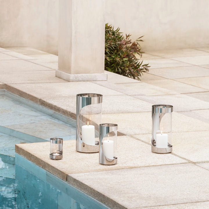 Georg Jensen chrome contours staki 12 cm