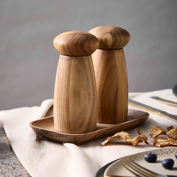 Raw teak bakki 17x10 cm