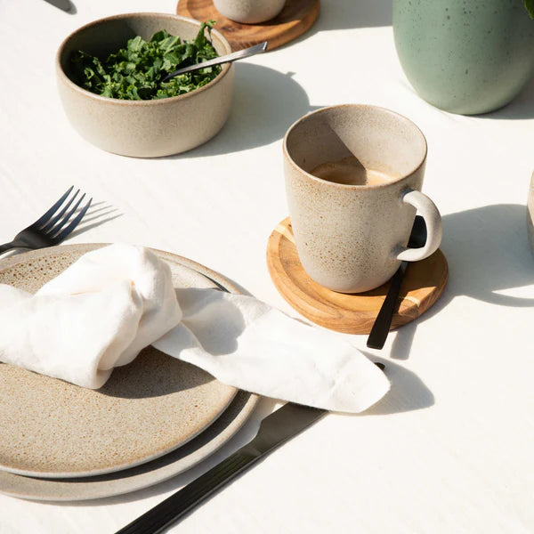 RAW Nátturatallerkur Organic Sandy Beige