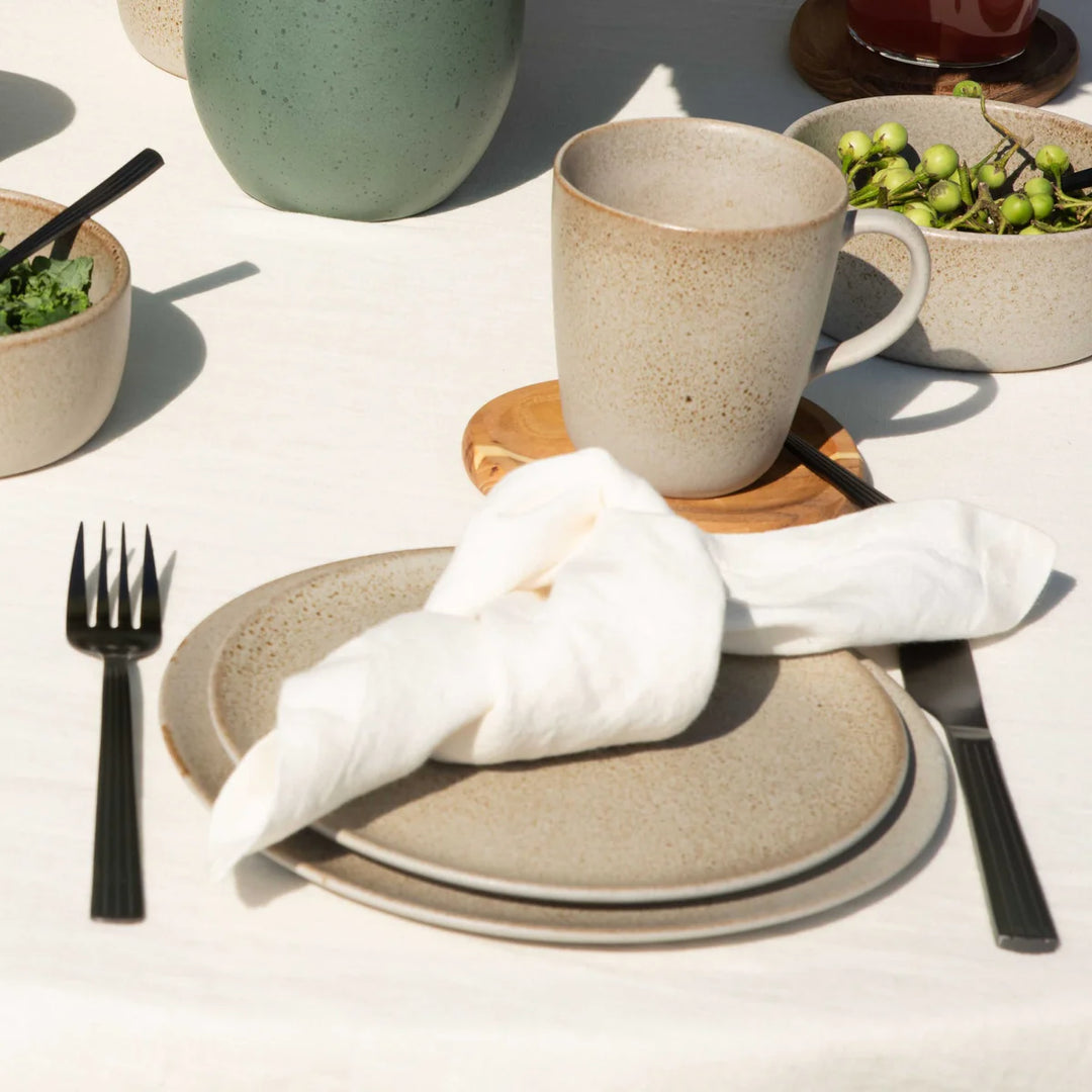 RAW Nátturatallerkur Sandy Beige 23 cm