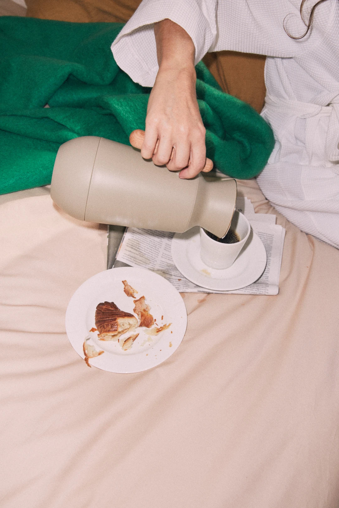 Rosendahl stay termokanna høg sand 1 ltr.