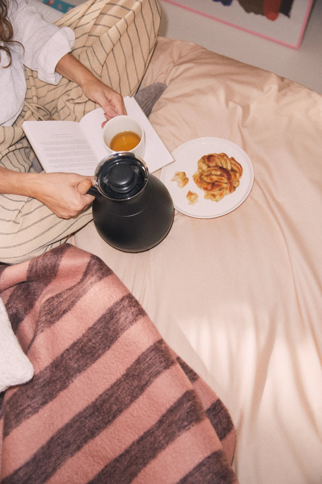 Rosendahl stay termokanna lág svørt 1 ltr.