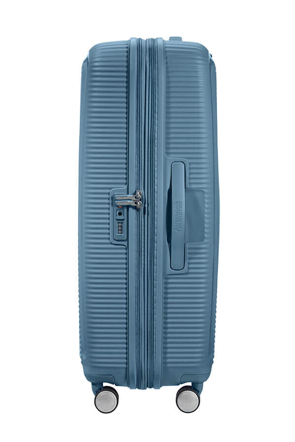 American Tourister Soundbox kuffert 77cm stone blue