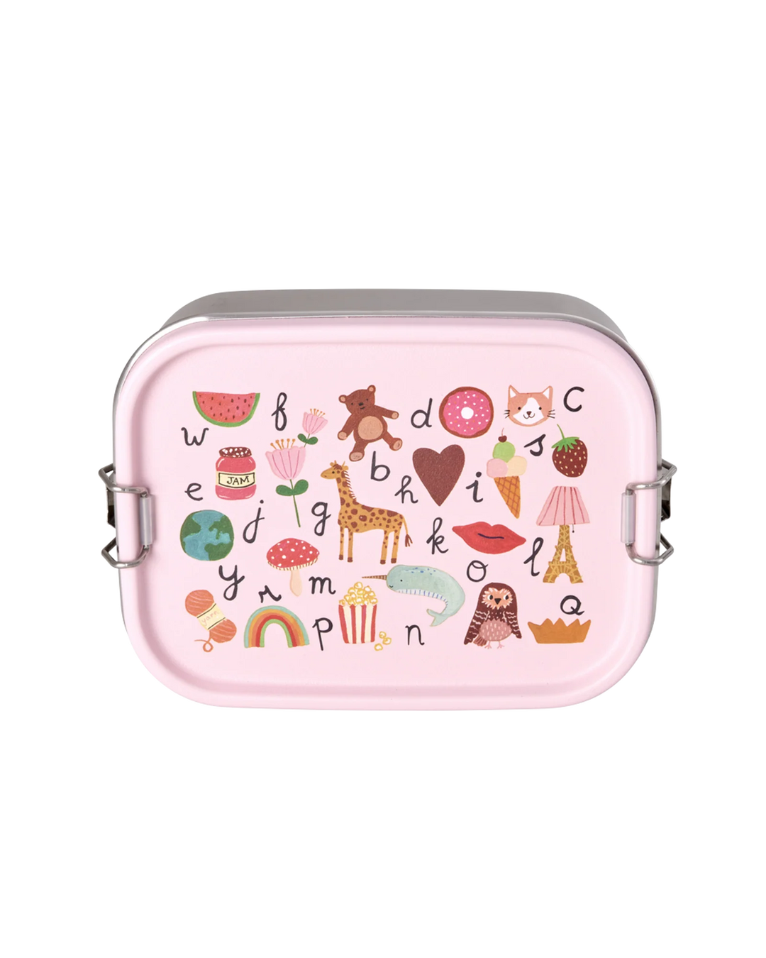 Rice Stál Matkassi Abc pink Lítil
