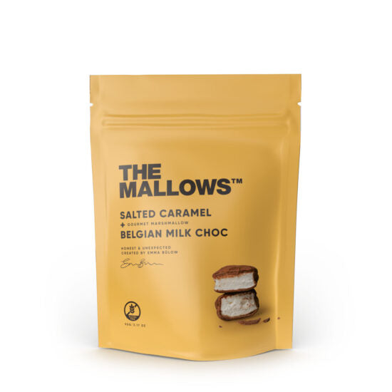 Mallows salted caramel milk choc